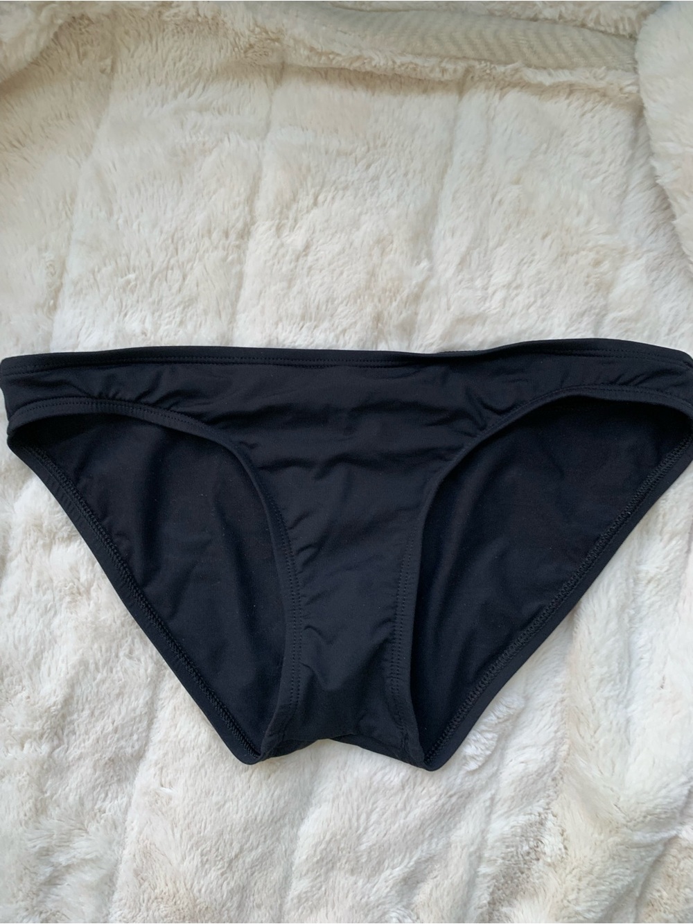 Classic Low Rise Black Bikini Bottoms